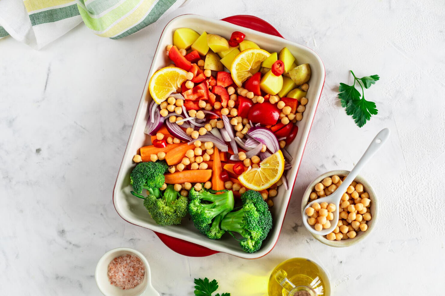 Obiad do pracy dla cukrzyka – 3 wegetariańskie lunchboxy z niskim IG